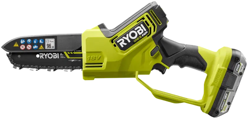 Аккумуляторная обрезная пила Ryobi 18 В 15 см (2,0 Ач) RY18PSX15A-120