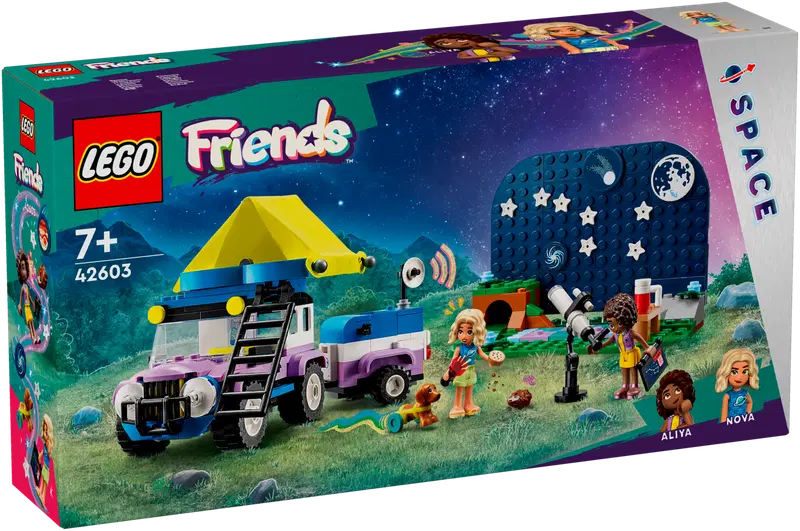 LEGO Friends 42603 Кемпинговый автомобиль для наблюдения за звездами