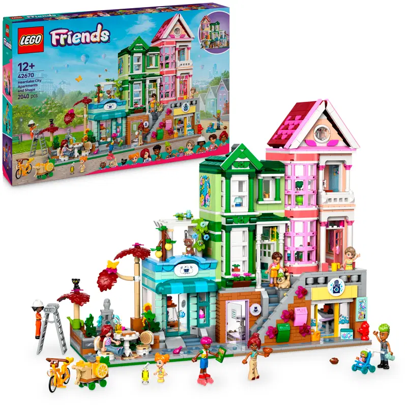 LEGO® Friends 42670 Апартаменты и деловые помещения Хартлейк Сити