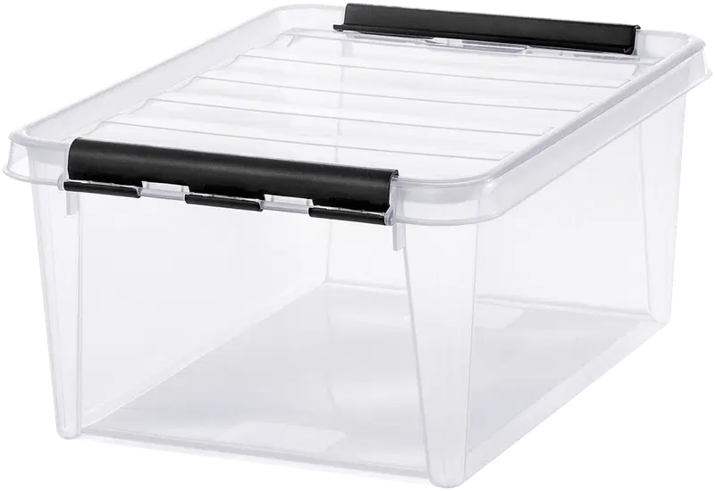 Ящик для хранения SmartStore Classic с крышкой 14 л, прозрачный (цвет Прозрачный)