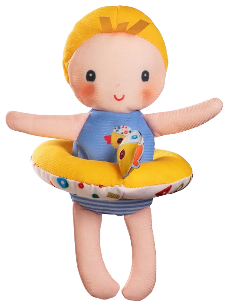 Лилипутская кукла для ванны Утка
