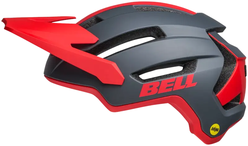Шлем Bell для горного велосипеда 4Forty Air Mips M 55-59 матовый серый/красный (цвет серый/красный)