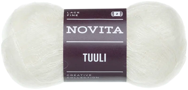 Novita Пряжа Ветер 25г 002 (цвет дождь)