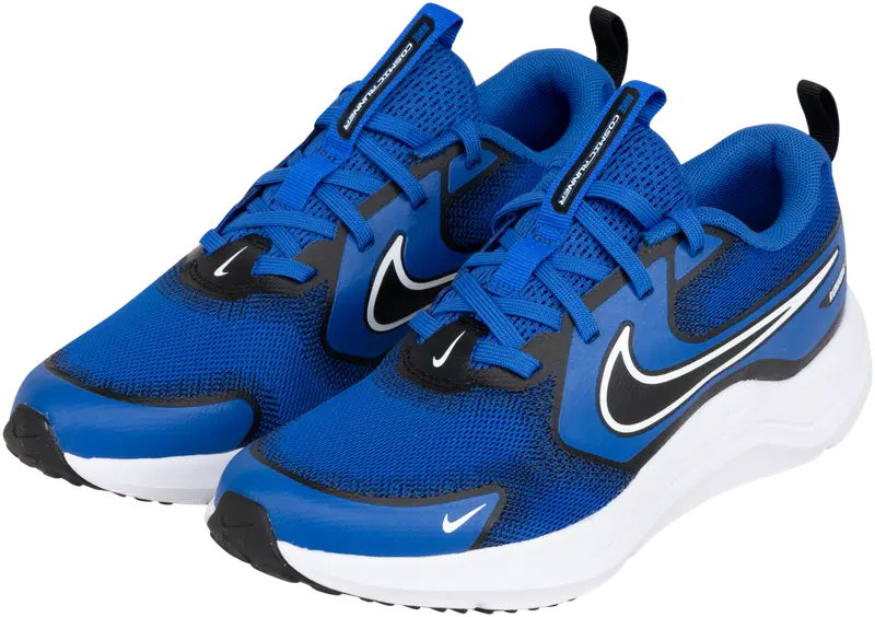 Детские кроссовки Nike Cosmic Runner GS (размер 4, цвет игра королевская/бело-черная)