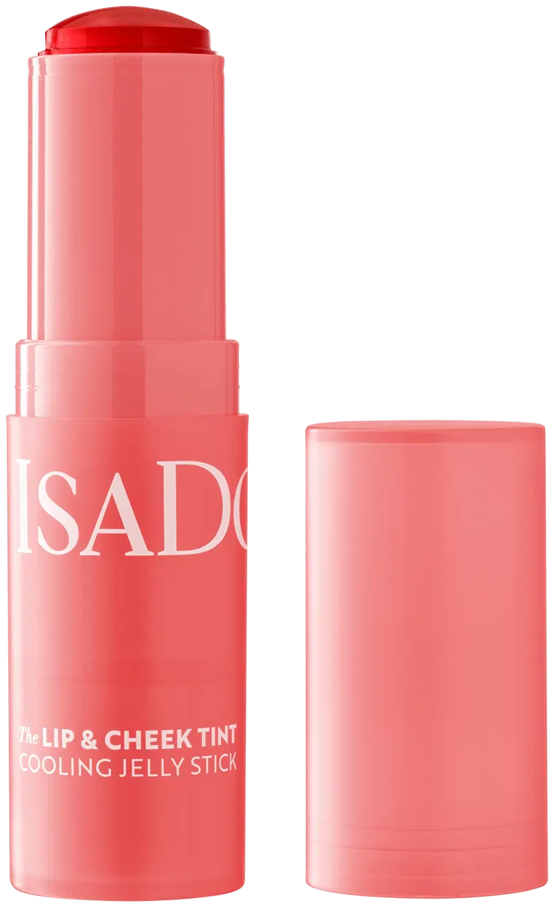IsaDora The Lip & Cheek Tint Cooling Jelly Stick Румяна 10 Coral Rouge 12 г (размер 12 г, цвет Корал Руж)