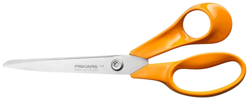 Ножницы универсальные Fiskars Classic кухонные 21 см. (цвет апельсин)