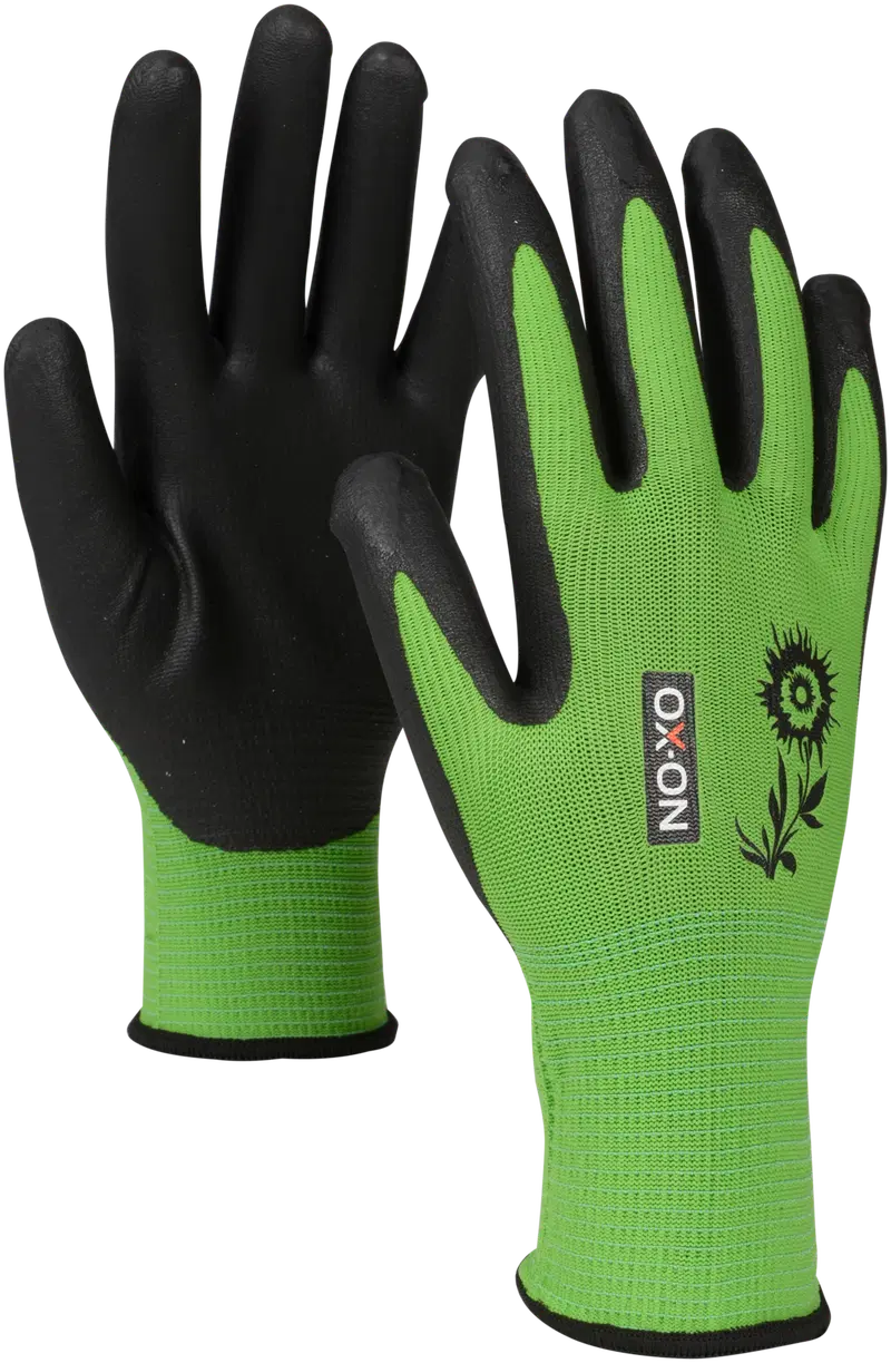 OX-ON Садовая перчатка Comfort 5300 (размер 7, цвет лайм)