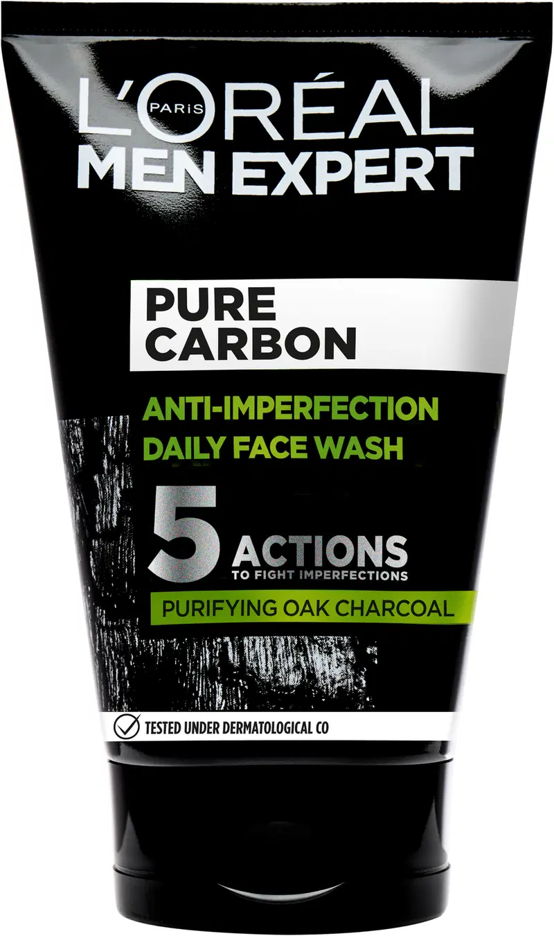 L'Oréal Paris Men Expert Pure Carbon гель для очищения лица от загрязнений 100мл