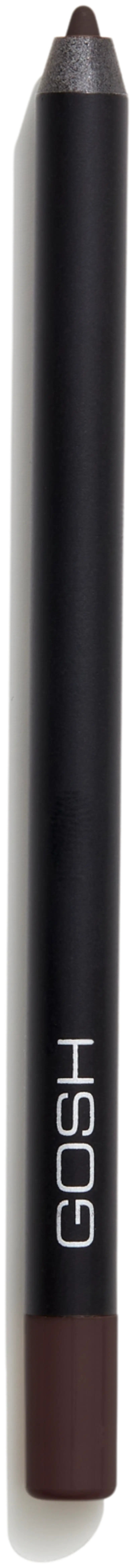 Водостойкая подводка для глаз Gosh Velvet Touch 027 Hypnotic Grey 1,2 г (размер 1,2G, цвет Истинно Браун)