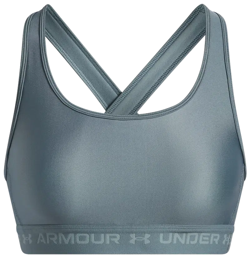 Женский бюстгальтер Under Armour Top Crossback Mid bra 1361034 (размер М, цвет Джаспер Блю)