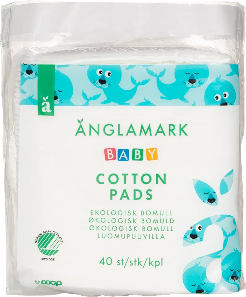 Änglamark Детские органические ватные диски 40 шт.