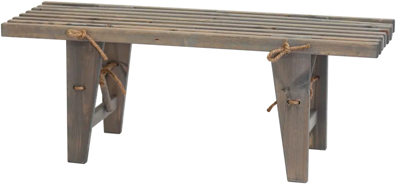 EcoFurn® Ecobench 120 сосна серая, промасленная (цвет серый)