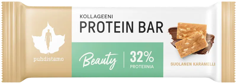 Протеиновый батончик Pudishtamo Collagen Beauty Соленая карамель 30 г