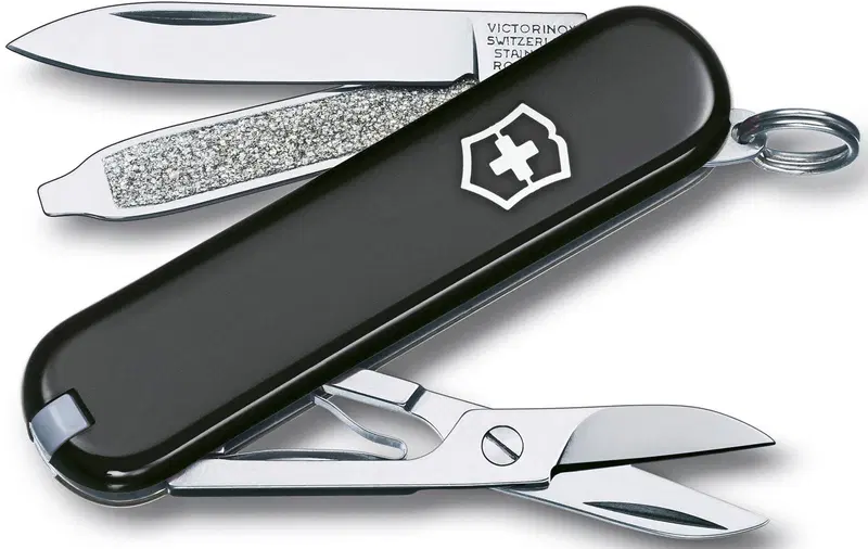 Нож Victorinox Classic SD черный (цвет ЧЕРНЫЙ)