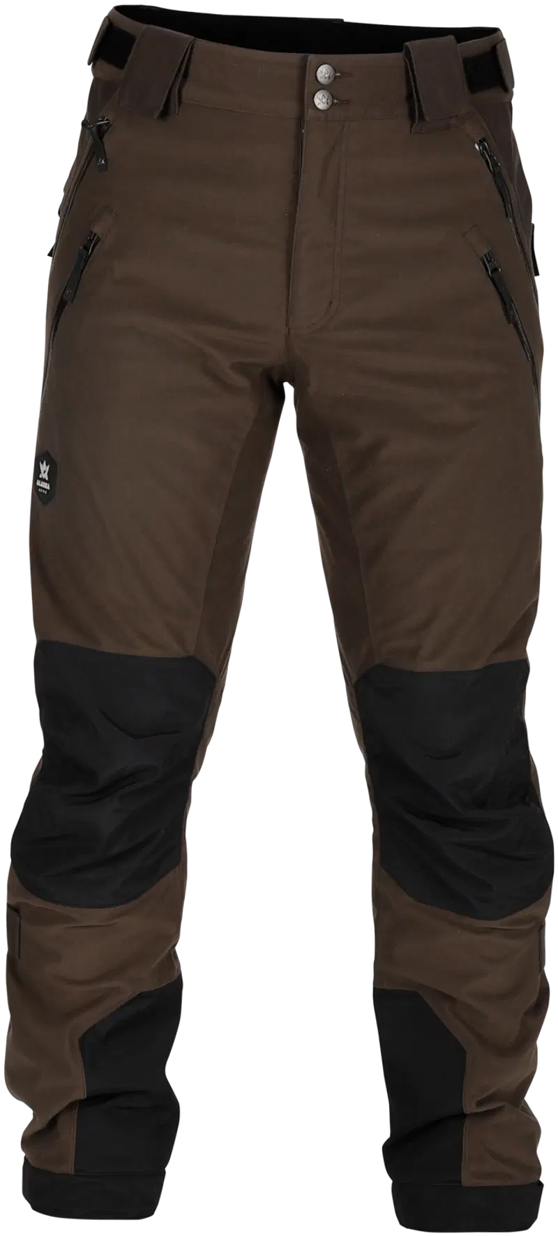 Мужские охотничьи брюки Alaska 1795 Superior Pro (размер С, цвет коричнево-черный)