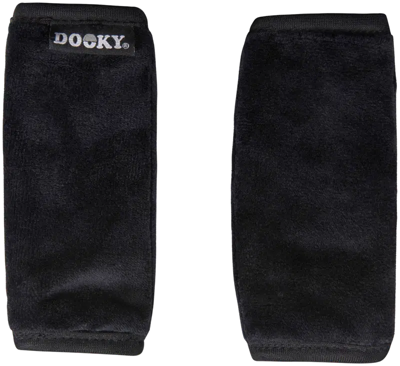 Dooky Подушки для ремней безопасности 2 шт черные
