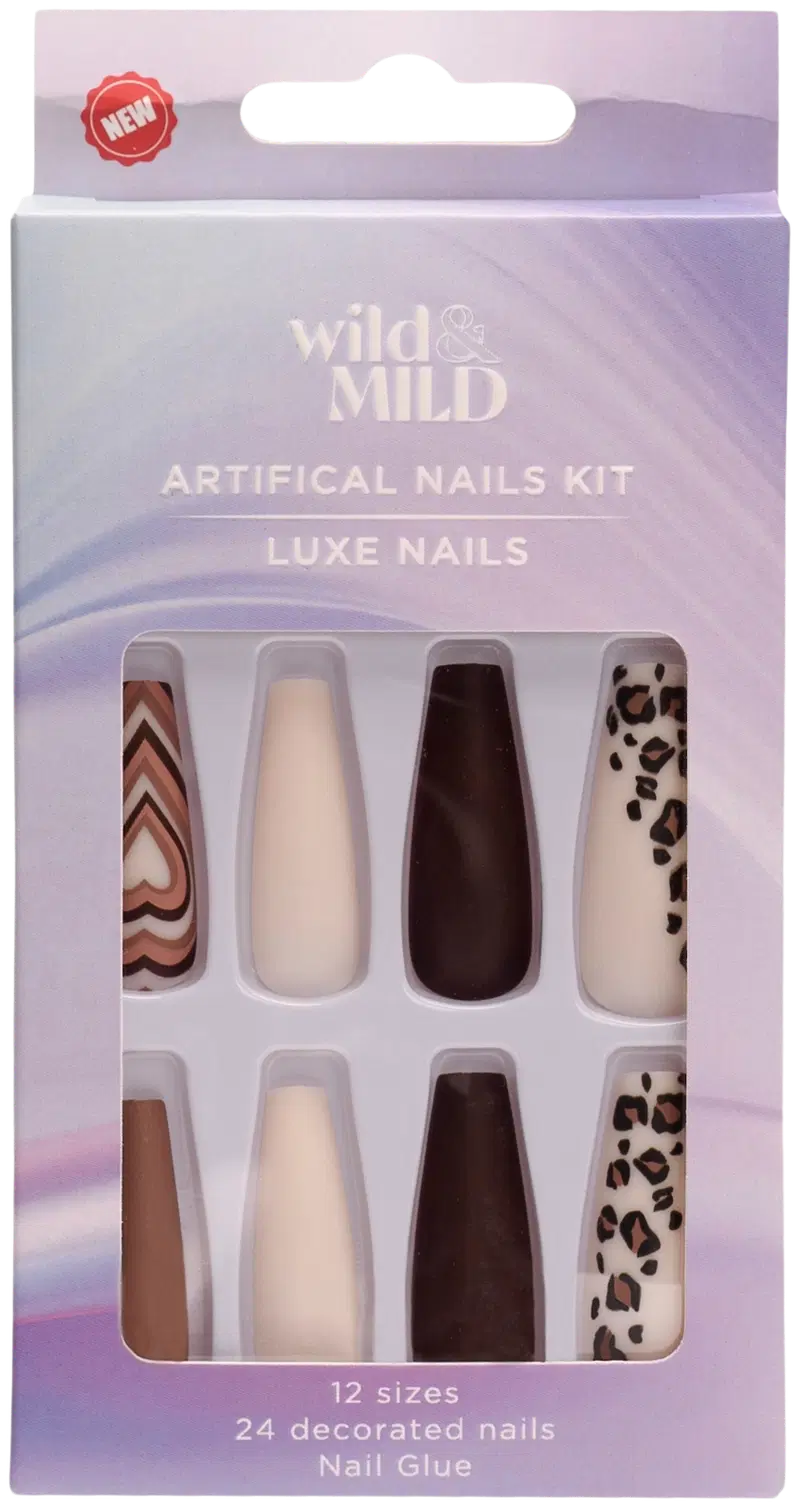WM079 Набор искусственных ногтей Noisemaker Wild&Mild N24