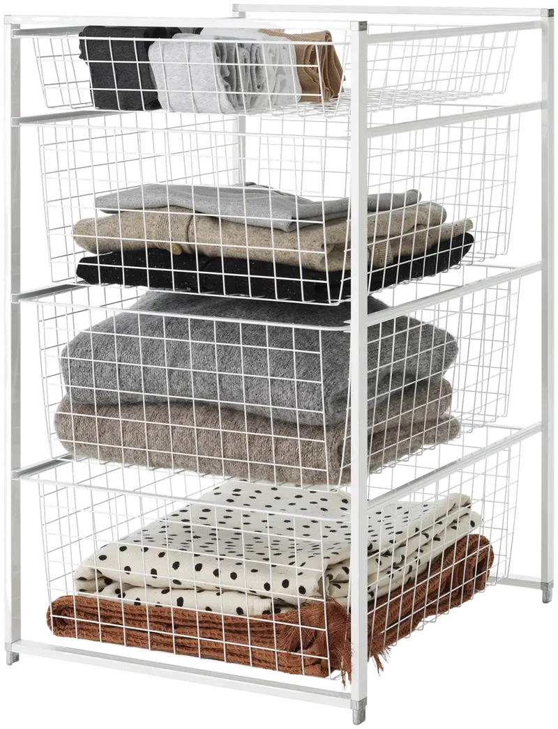 Корзина Elfa Basic 744510 74x45x54см белый (цвет Белый)