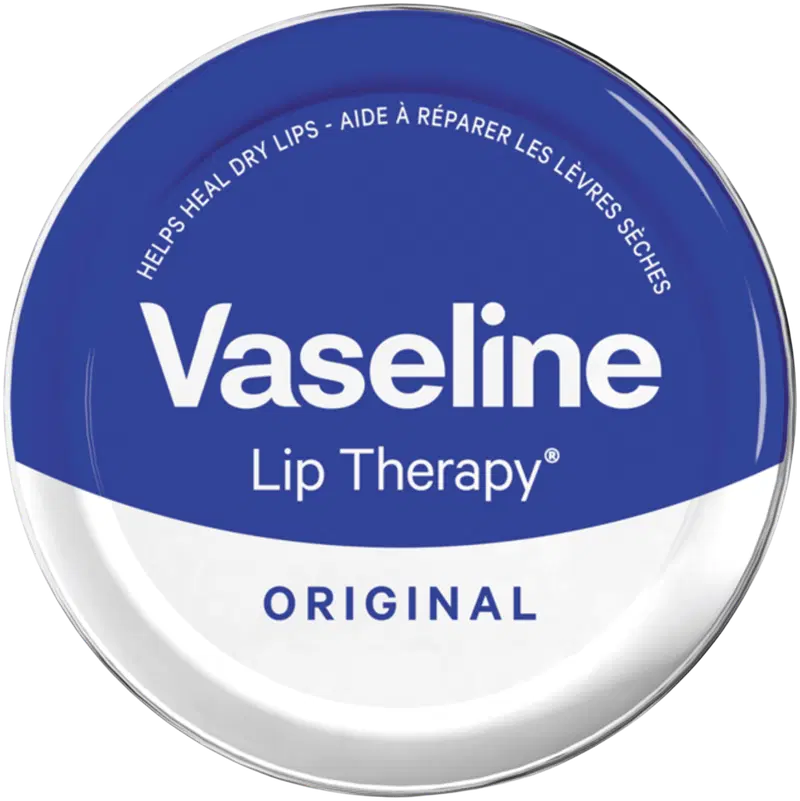 Vaseline Lip Therapy Оригинальный бальзам для губ в баночке 20 г