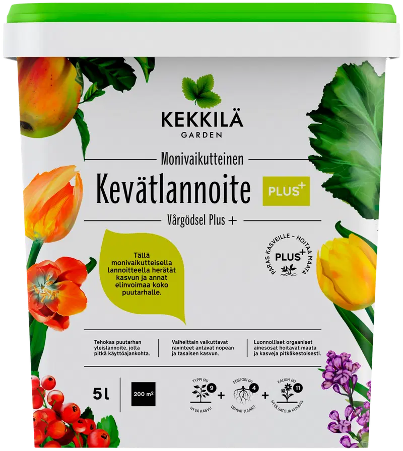 Kekkilä Весеннее удобрение PLUS+ 5 л