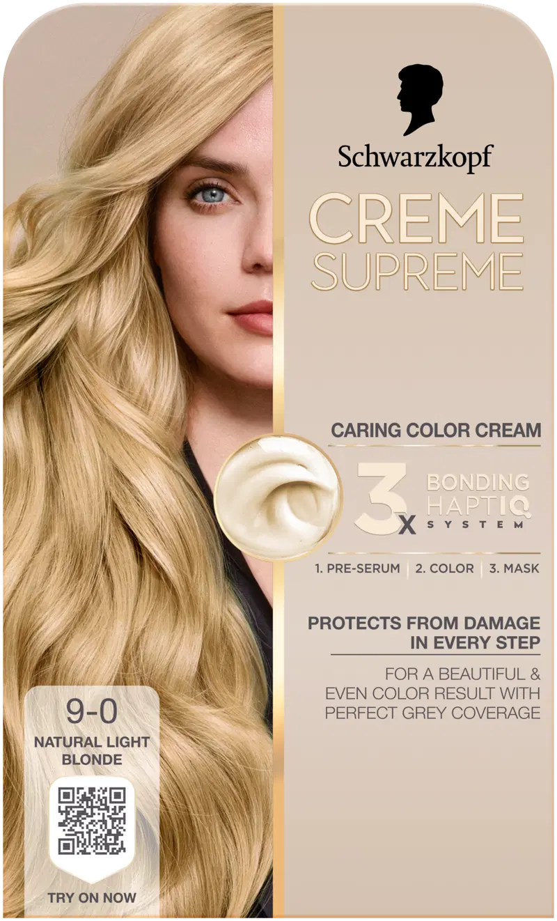 Creme Supreme 9-0 Натуральный Светлый Блондин