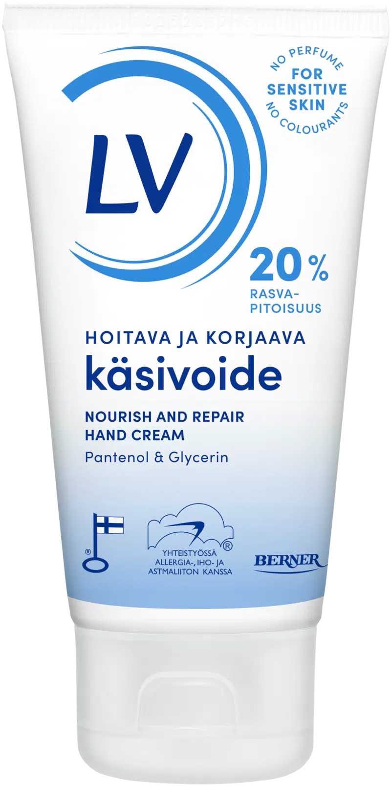 LV 75 мл Питательный и восстанавливающий крем для рук.