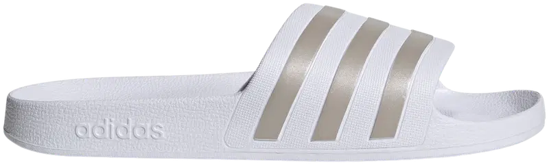 Женские сандалии для душа Adidas Adilette Aqua (размер 4, цвет ФTWWHT/PLAMET/WWHT)
