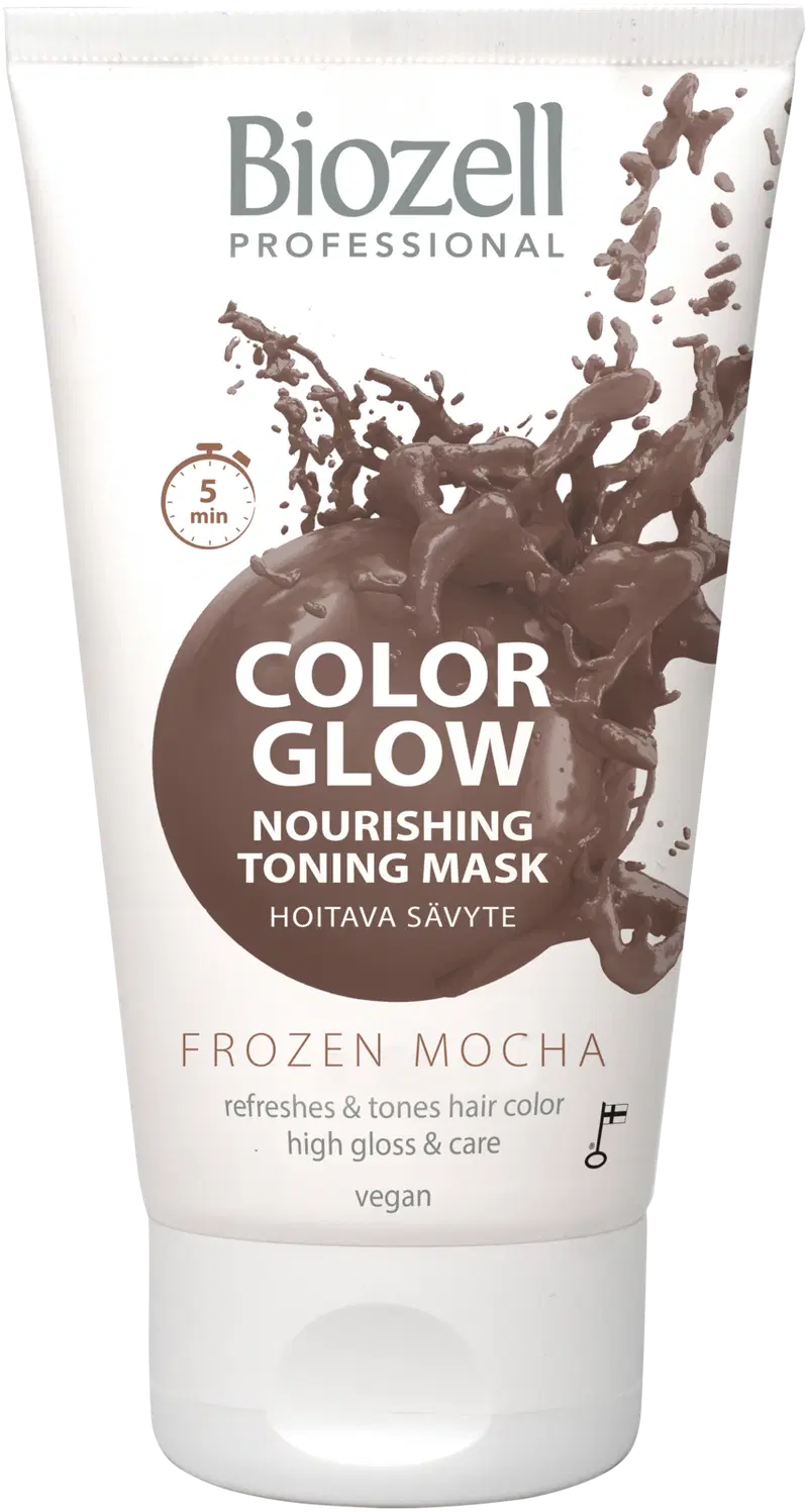 Biozell Color Glow Питательная оттеночная маска Frozen Mocha 150мл