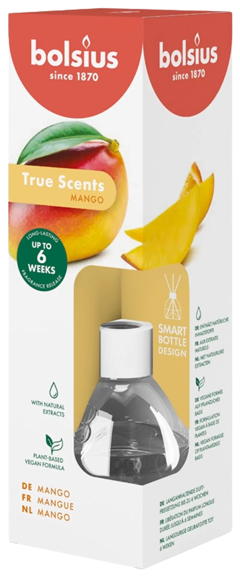 Bolsius True Scents – аромат для комнаты – Манго – 60 мл (цвет Желтый)