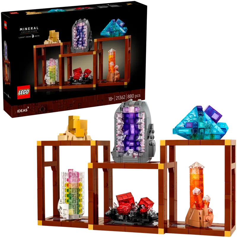 LEGO Ideas 21362 Коллекция минералов