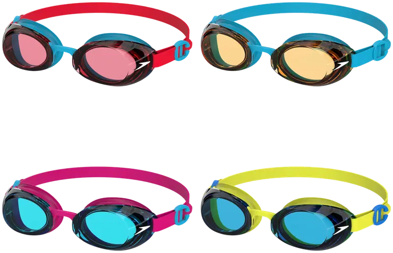 Очки для плавания Speedo Jet 2.0 Junior (цвет Ассорти из 4 цветов)