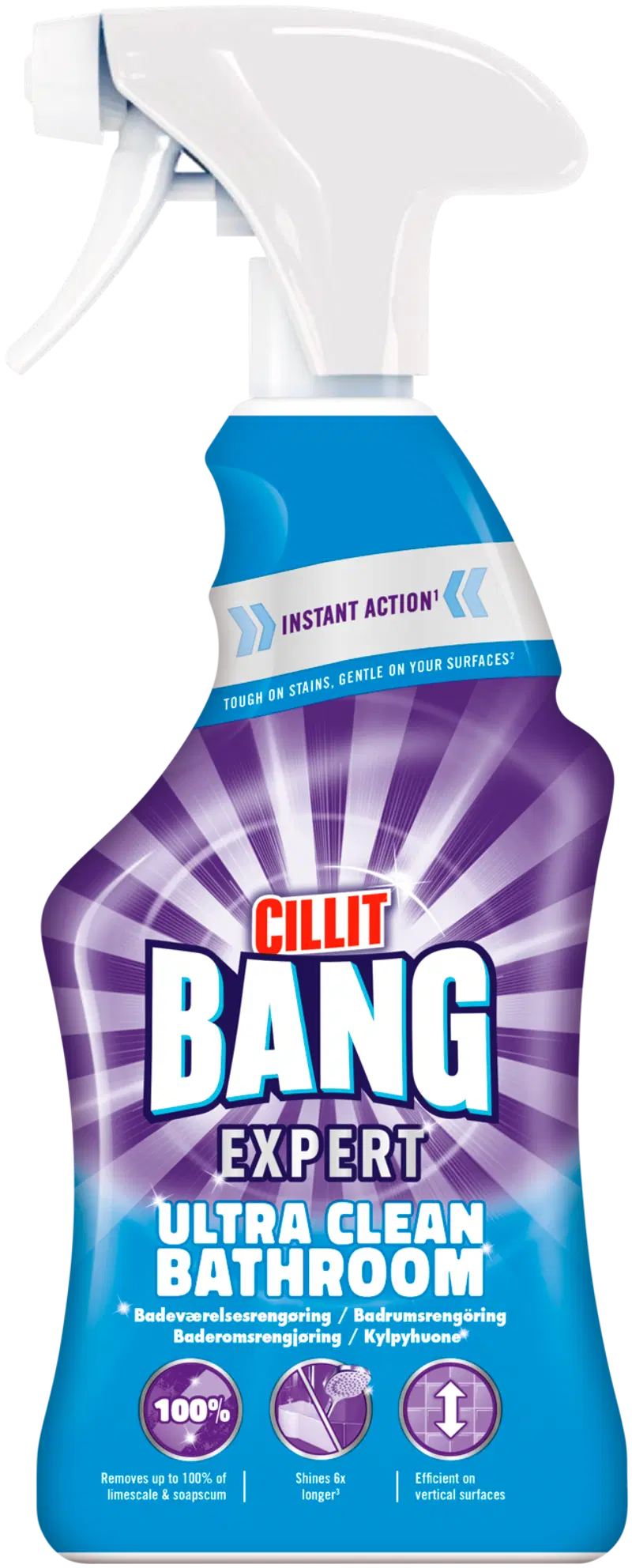 Средство для чистки ванной комнаты Cillit Bang 750мл