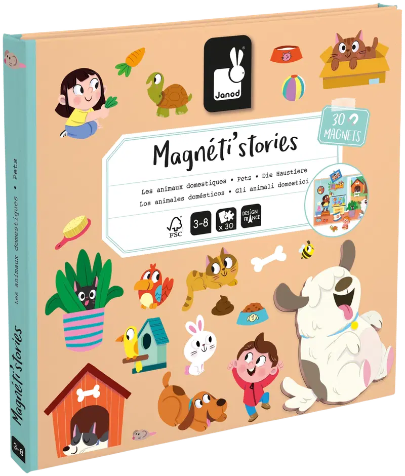 Игровые питомцы Janod Magnetic