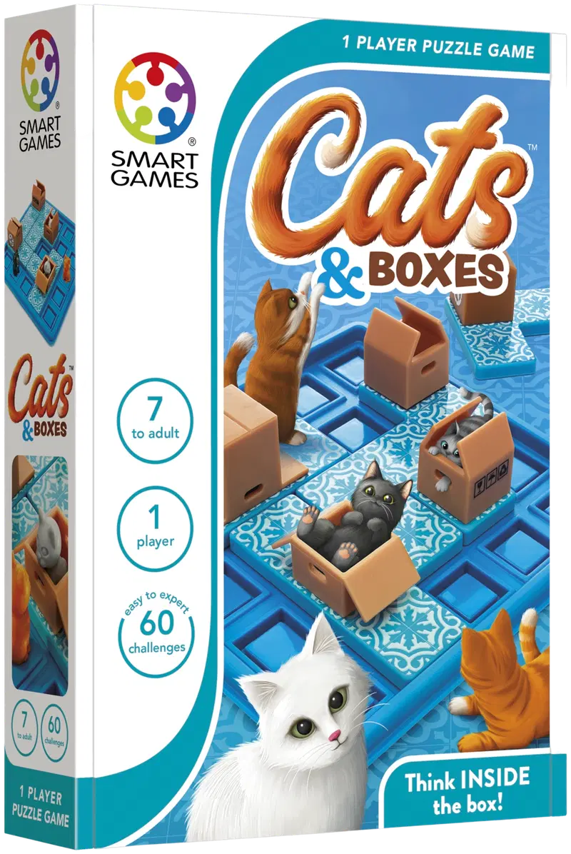 Логическая игра SmartGames «Кошки и коробки»