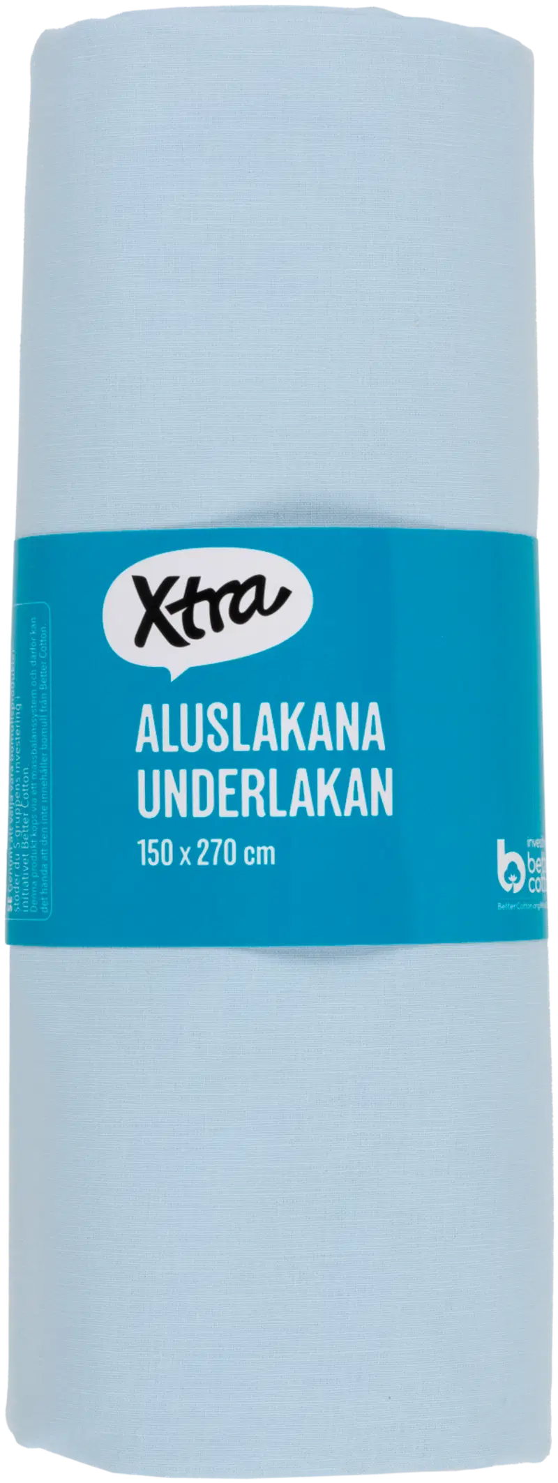 Простыня Xtra Uni 150x270 см, светло-голубая (цвет Светло-голубой)