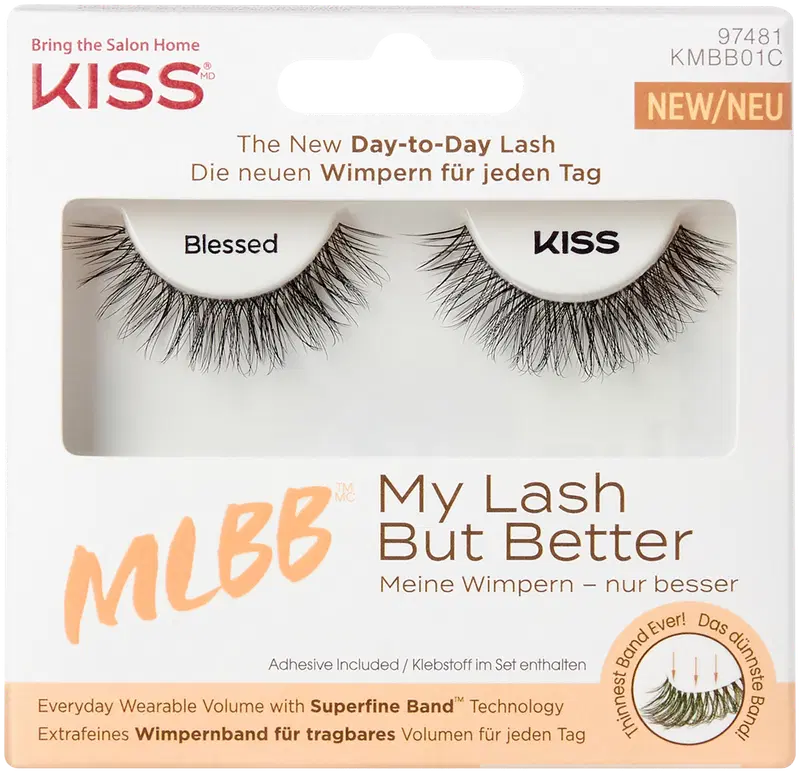 Kiss MLBB, Благословенные накладные ресницы 1 пара
