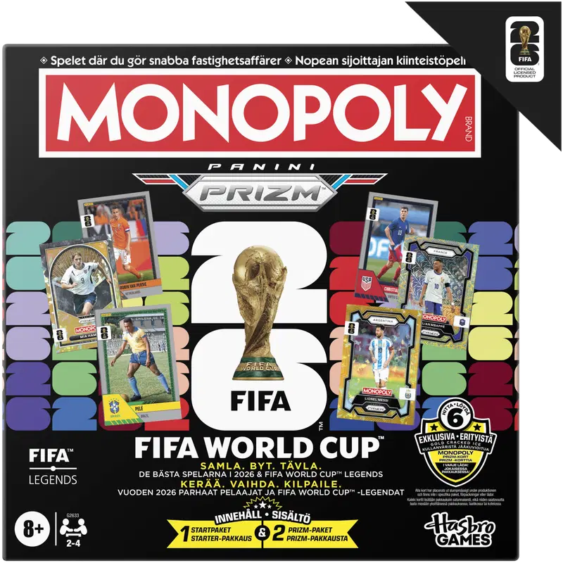 Настольная игра «Монополия» Fifa (финский и шведский)