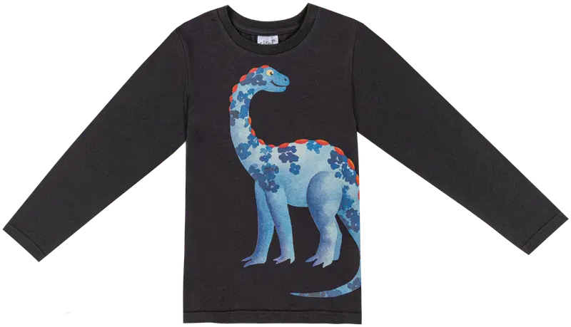 Детская трикотажная рубашка Ciraf dino 25pc260214 (размер 92, цвет 19-0000tcx Ворон)