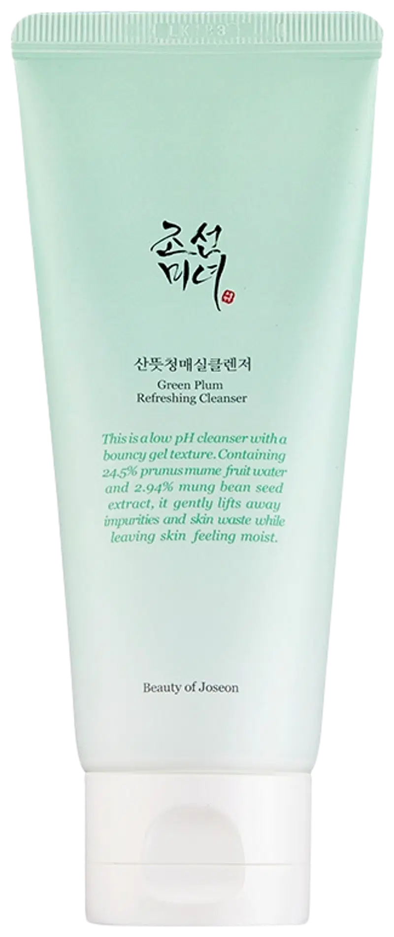 Beauty of Joseon Green Plum Refreshing Cleanser очищающий гель 100 мл