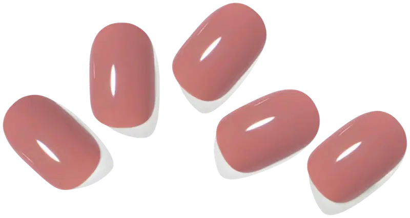 Гелевая наклейка для ногтей EDGEU Ash Pink