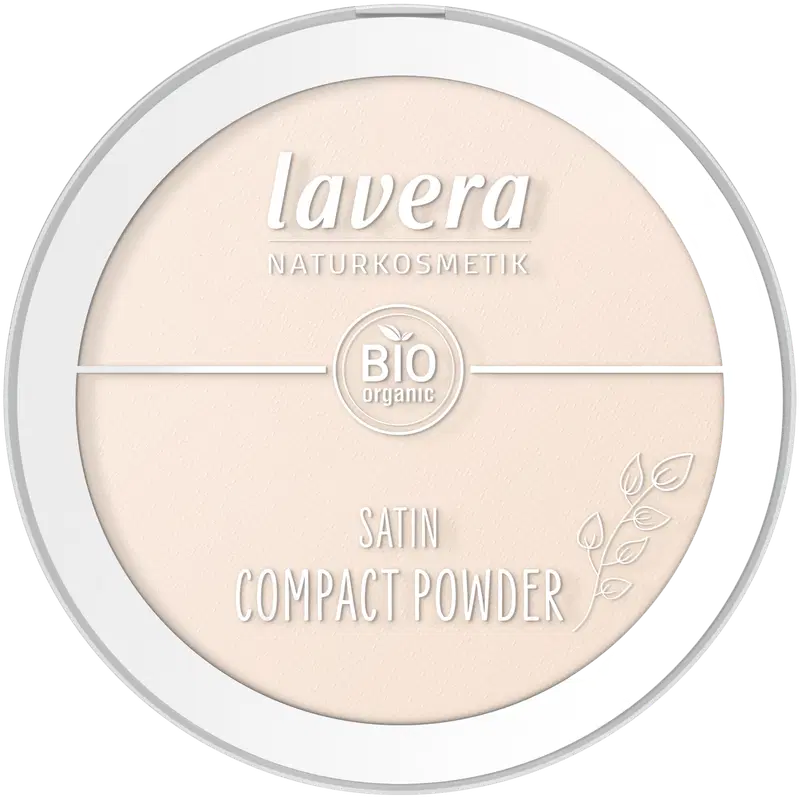 Компактная пудра Lavera Satin – Легкая 01– 9,5 г (цвет Свет 01)