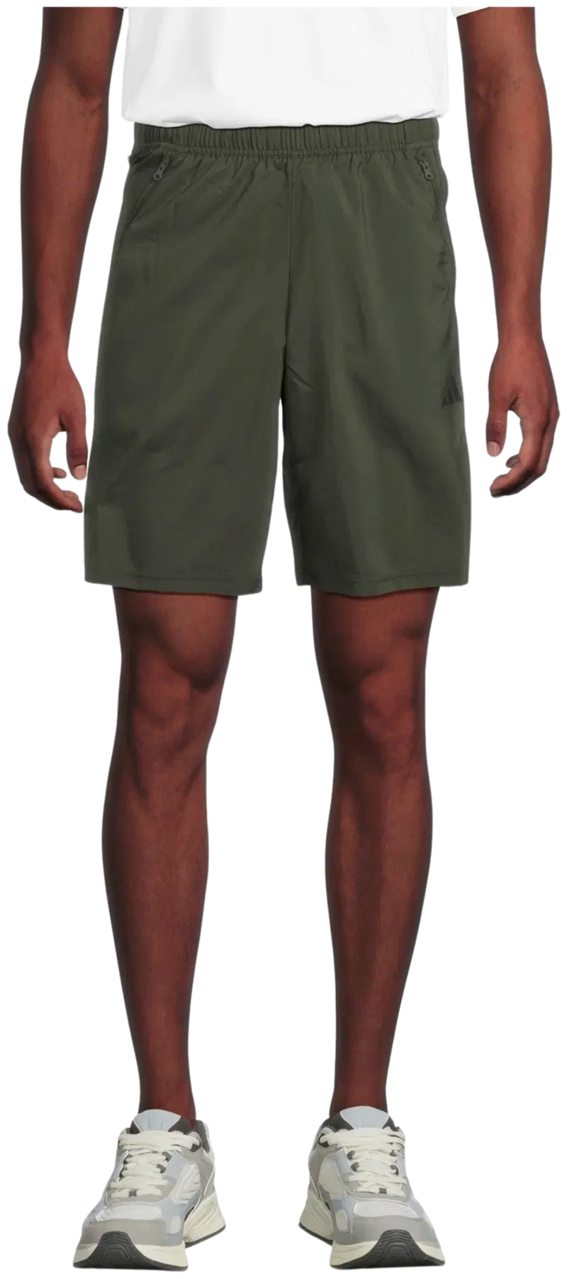 Мужские тренировочные шорты adidas 9 дюймов JX2715 (размер С, цвет Зеленый)