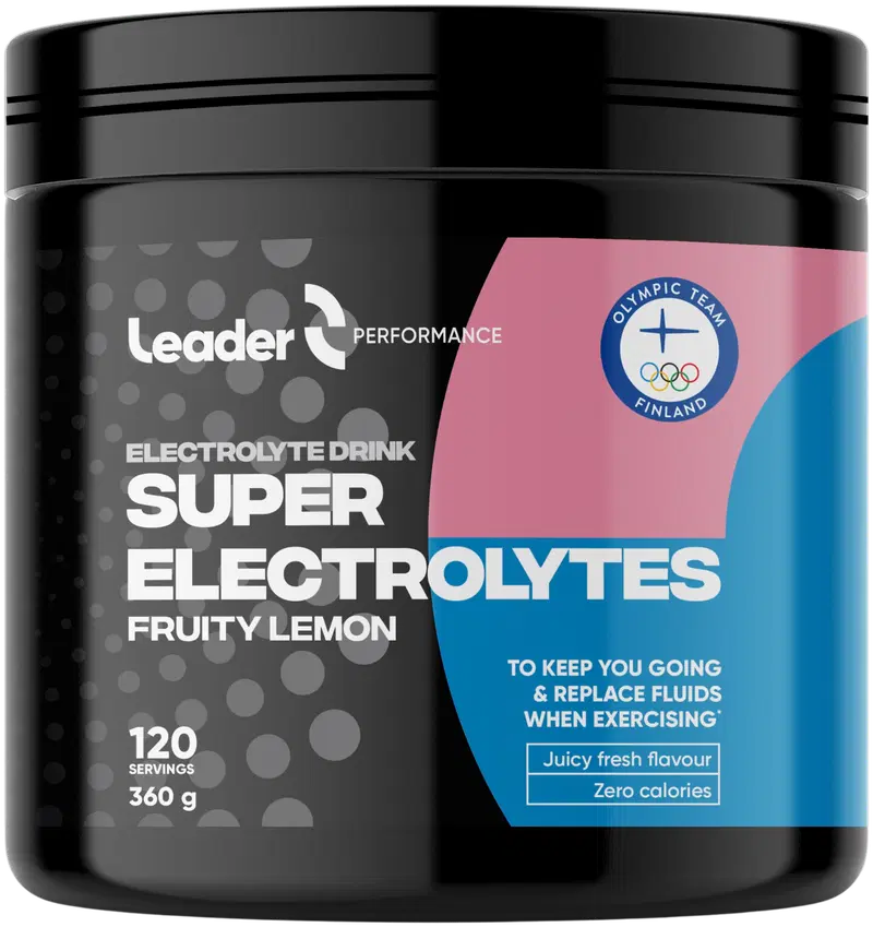 Порошковый электролит Leader Performance Super Electrolytes с цитрусовым вкусом 360 г