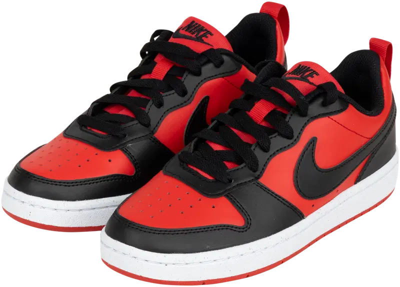 Детские кроссовки Nike Court Borough GS DV5456-600 (размер 3,5, цвет Красный/черный)