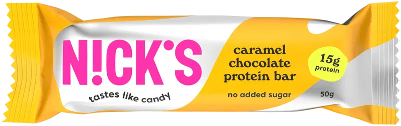 Протеиновый батончик Nick's Карамель Шоколад 50г