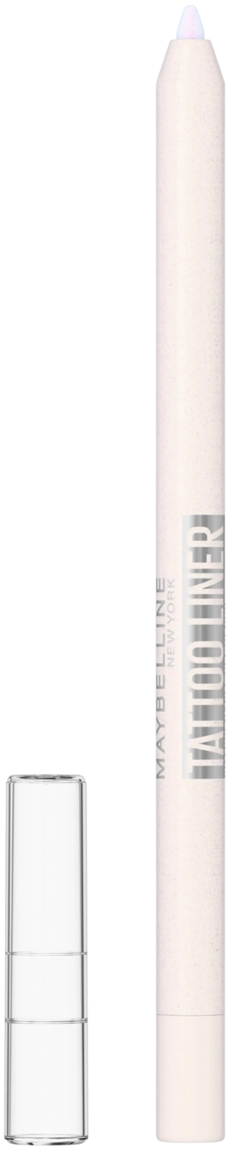 Гель-карандаш-лайнер Maybelline New York Tattoo Liner 821 Stardust Chrome водостойкий карандаш-подводка для глаз 1,3 г (цвет Звездная пыль хром)