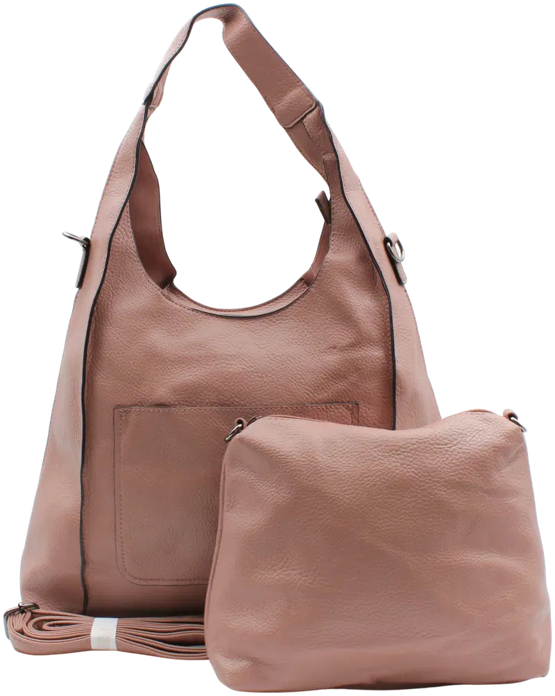 Сумка Brunelli 7581 синяя (размер 37X12X34, цвет розовый)