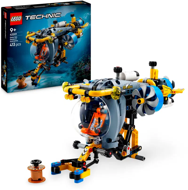 LEGO® Technic 42201 Глубоководная исследовательская подводная лодка
