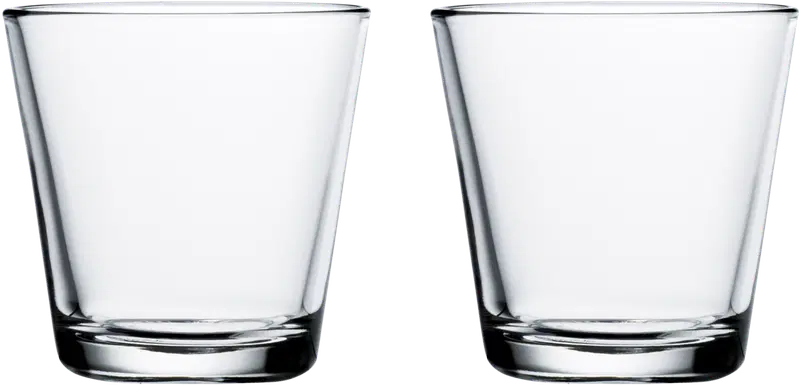 Iittala Стакан для питья Конус 21кл 2 шт. прозрачный (цвет Яркий)