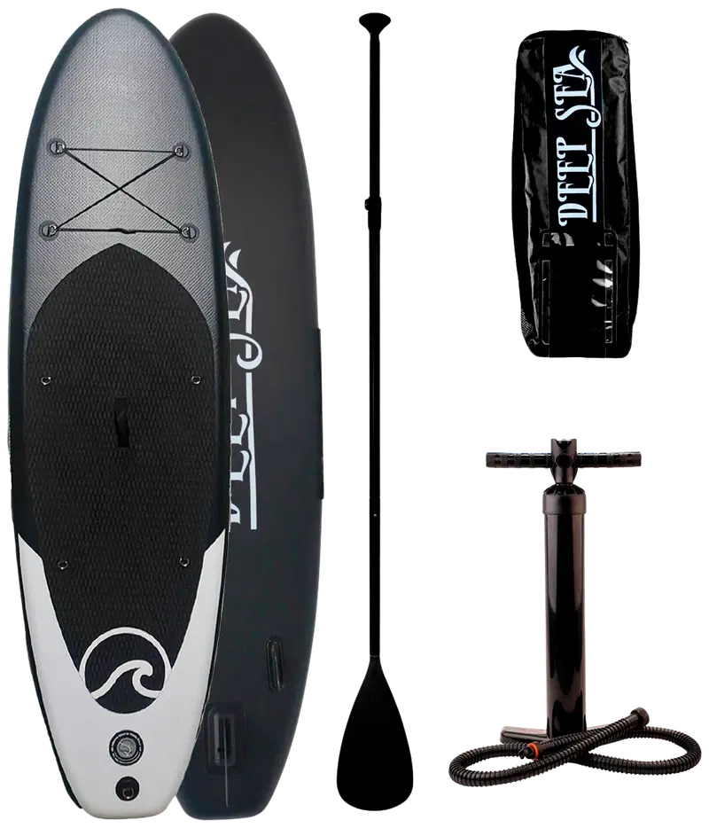 Набор досок Deep Sea SUP Standard, черный (цвет Черный)